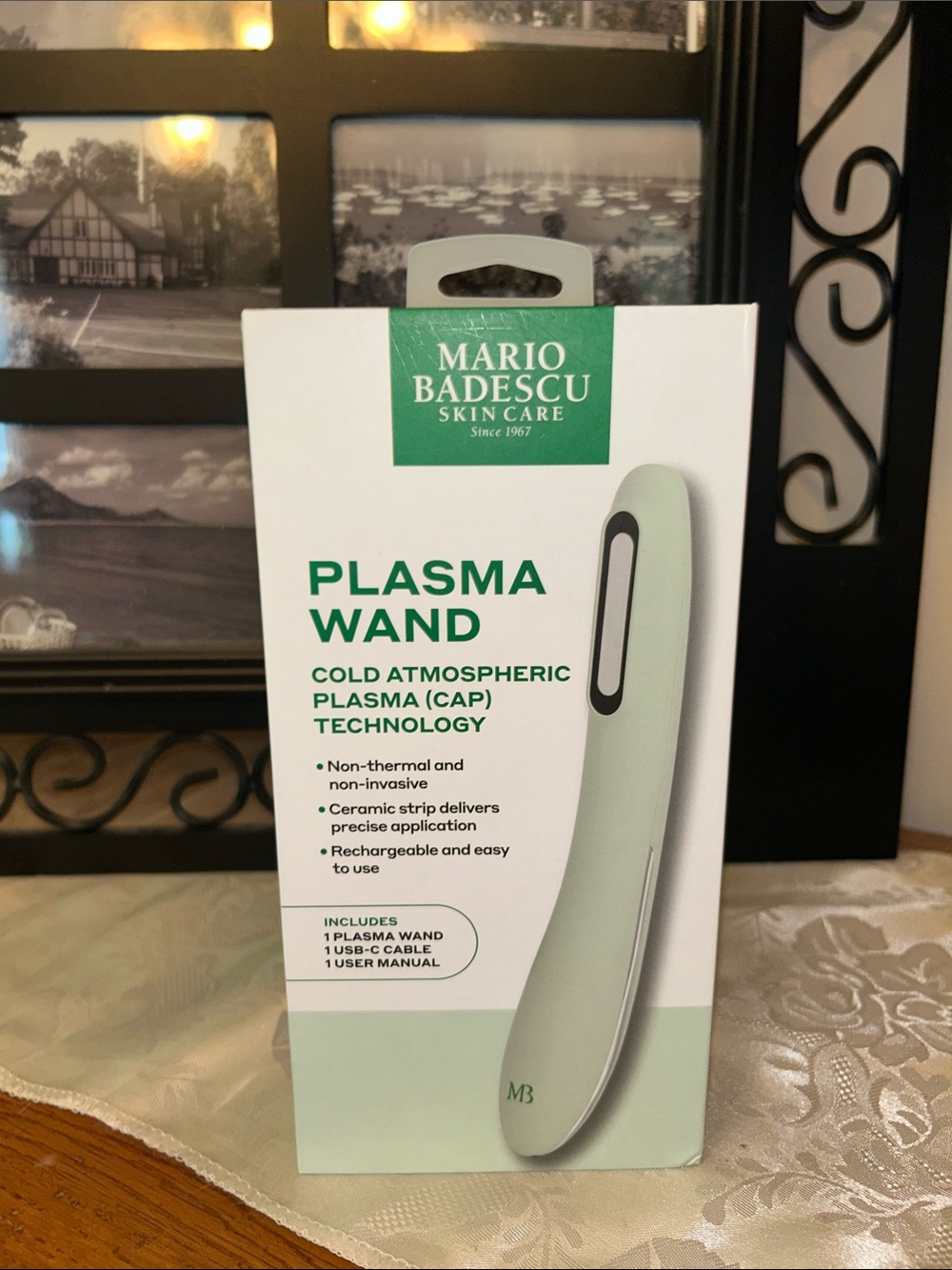 Mario Badescu Plasma Wand Cold Atmospheric Plasma CAP Skincare Device NEW
